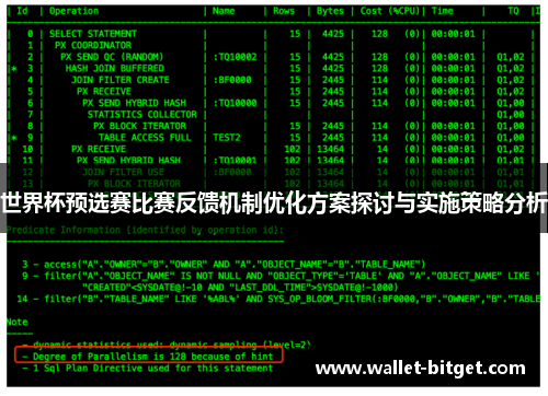 世界杯预选赛比赛反馈机制优化方案探讨与实施策略分析